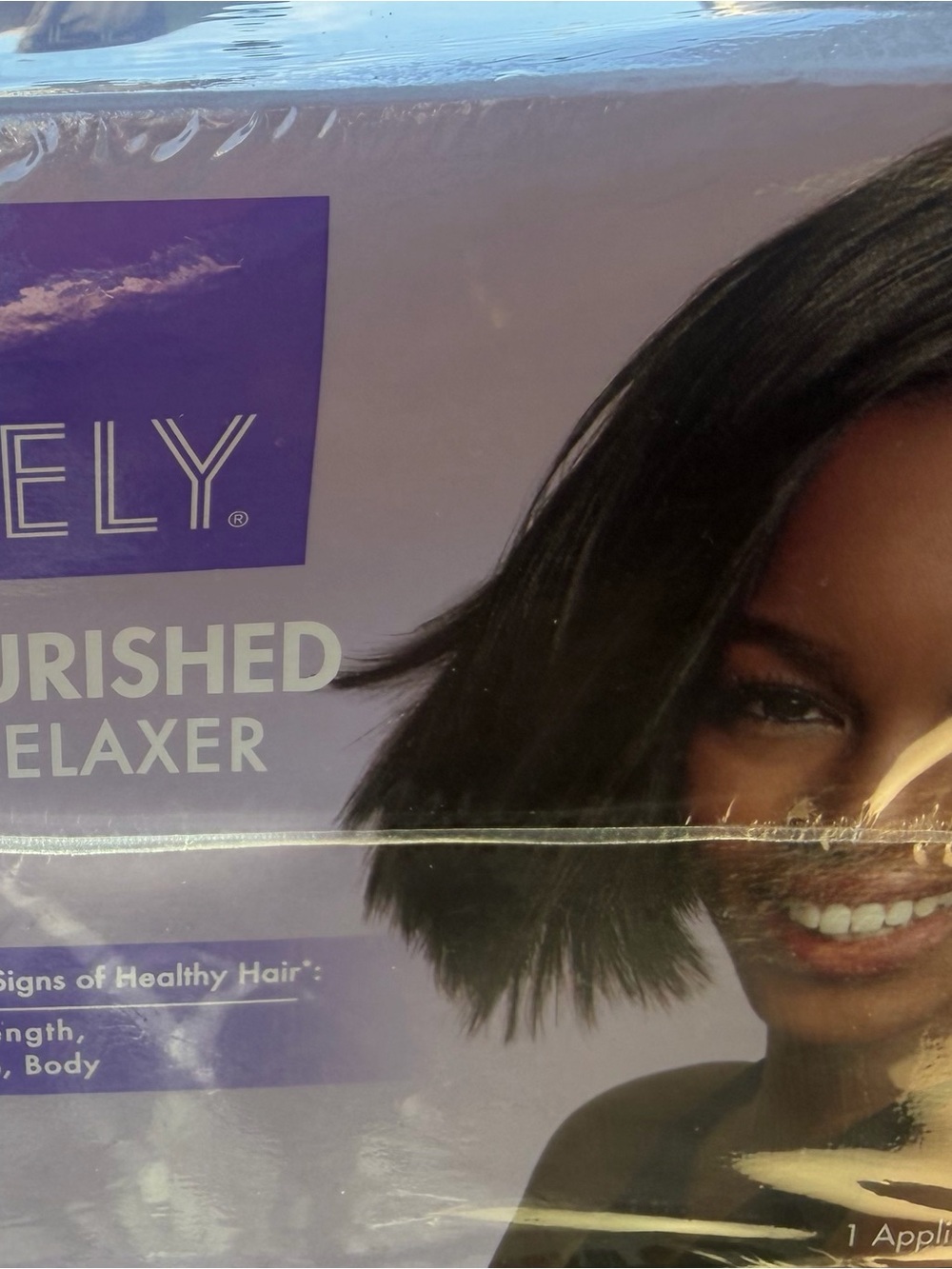 S-Curl Nourished Relaxer - Purple (Black)